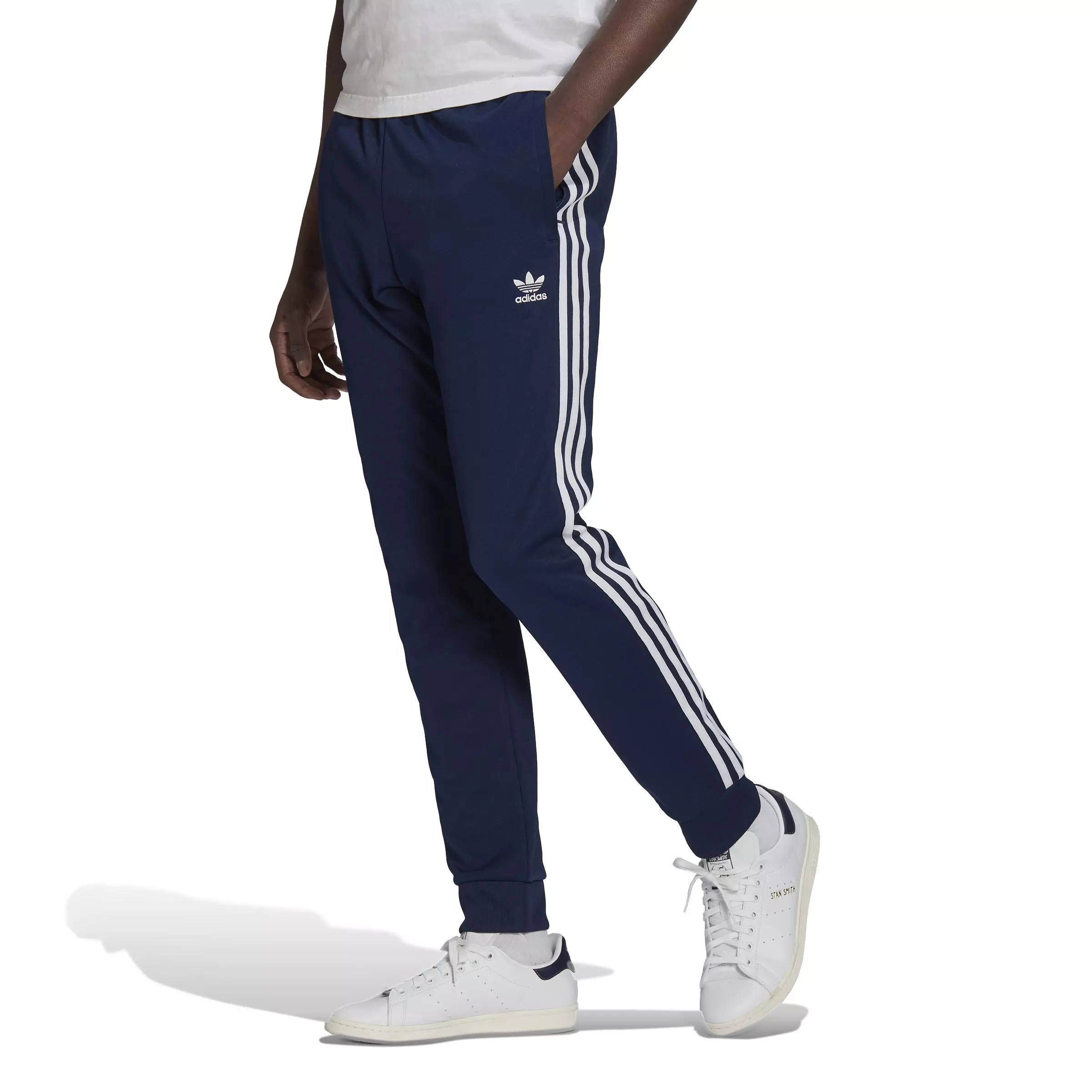 Adidas sst sale tracksuit navy